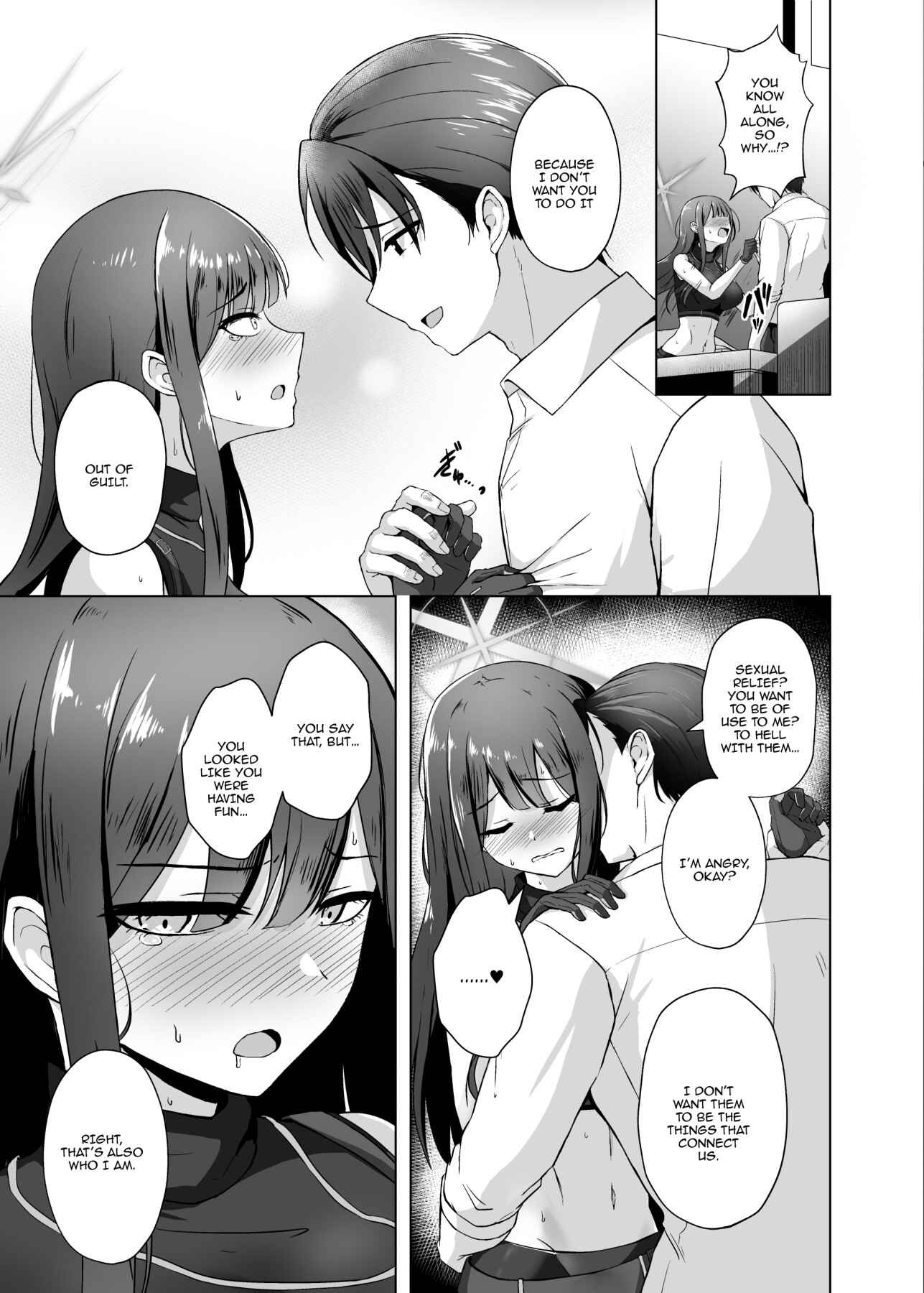 Hentai Manga Comic-Saori Yearns For Love - I LOVE + Saori And Sensei From Now On-Read-12